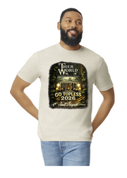 2026 JJ4AC/Tiger World Go Topless Event Shirt * FRONT GRAPHIC ONLY *