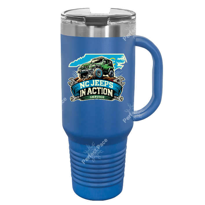 Polar Camel 40 oz. Travel Mug with Handle