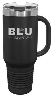 BLU Engraved Polar Camel 40 oz. Travel Mug with Handle