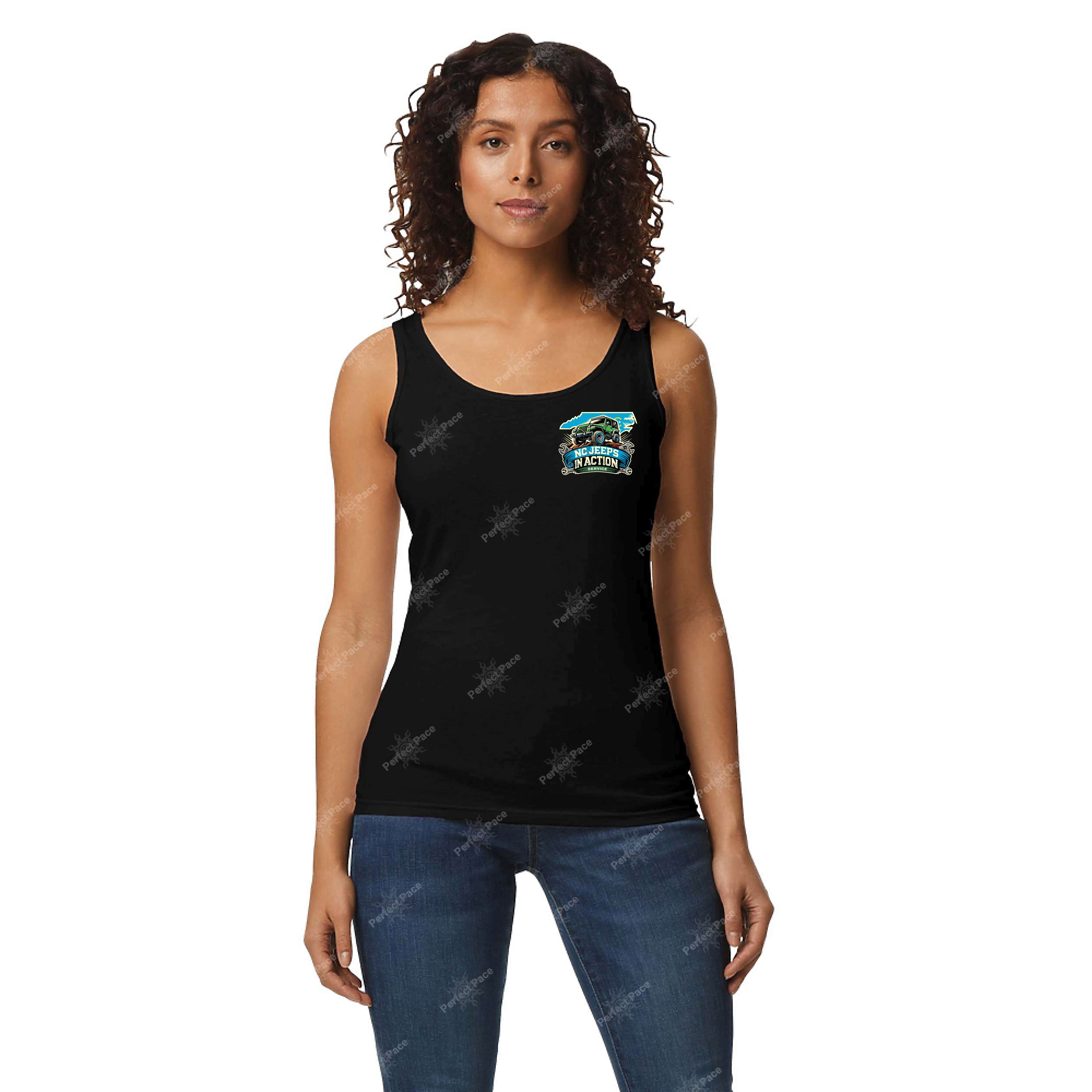 ADULT TANK TOPS - NC JEEPS IN ACTION