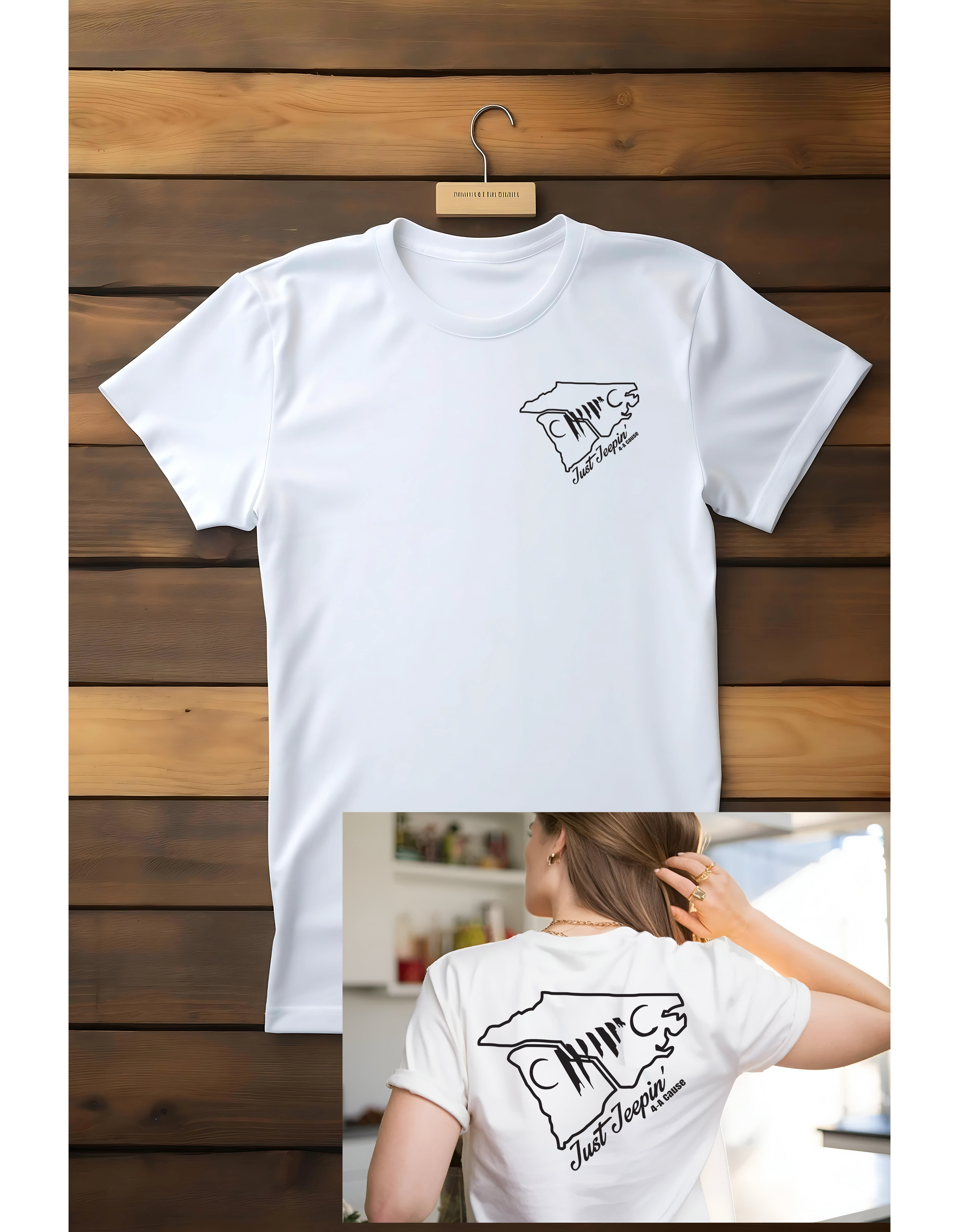 OUTLINE LOGO T-SHIRT (JJ4AC)