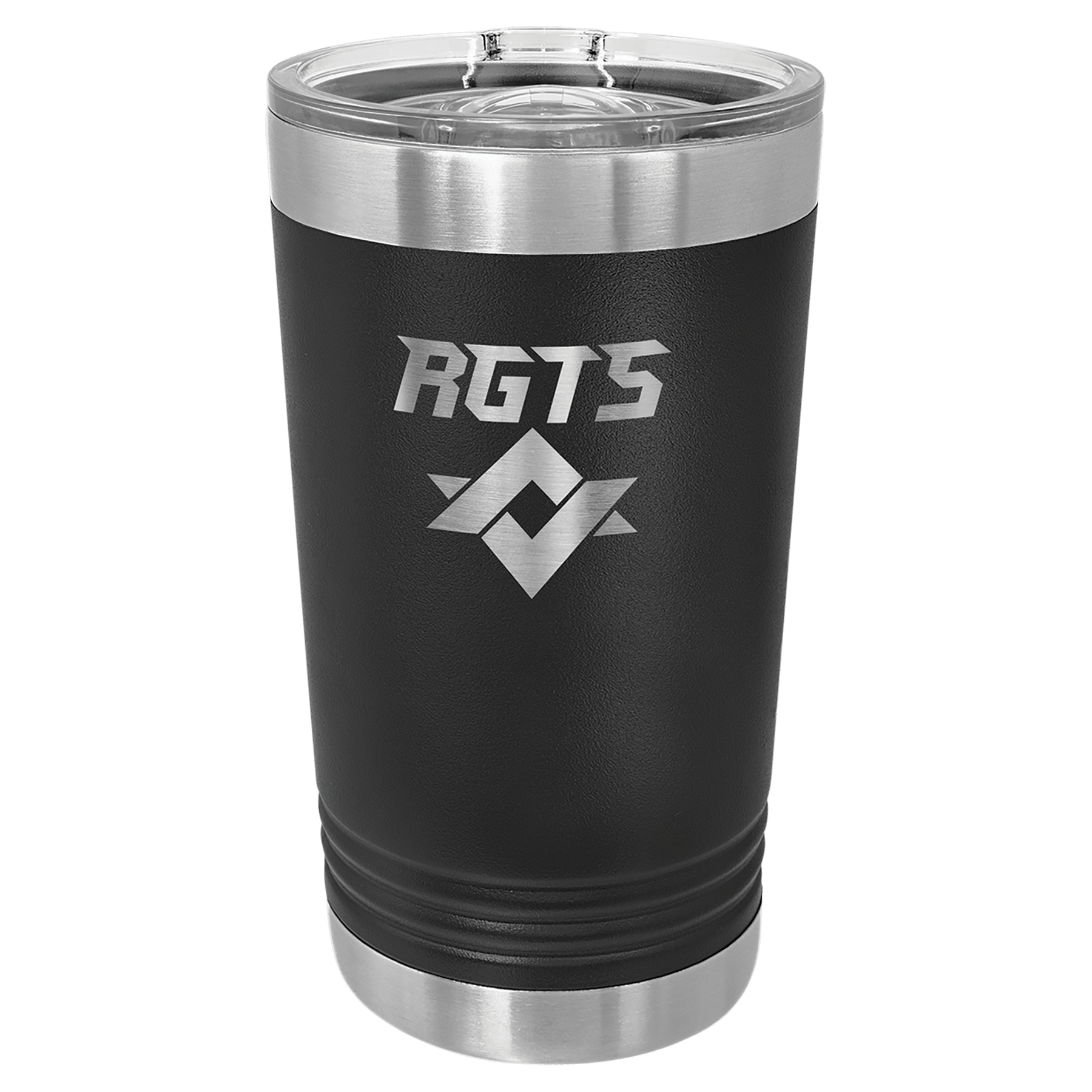 Polar Camel 16 oz. Stainless Steel Pint Tumbler with Slider Lid – Laser Engravable, Insulated Drinkware