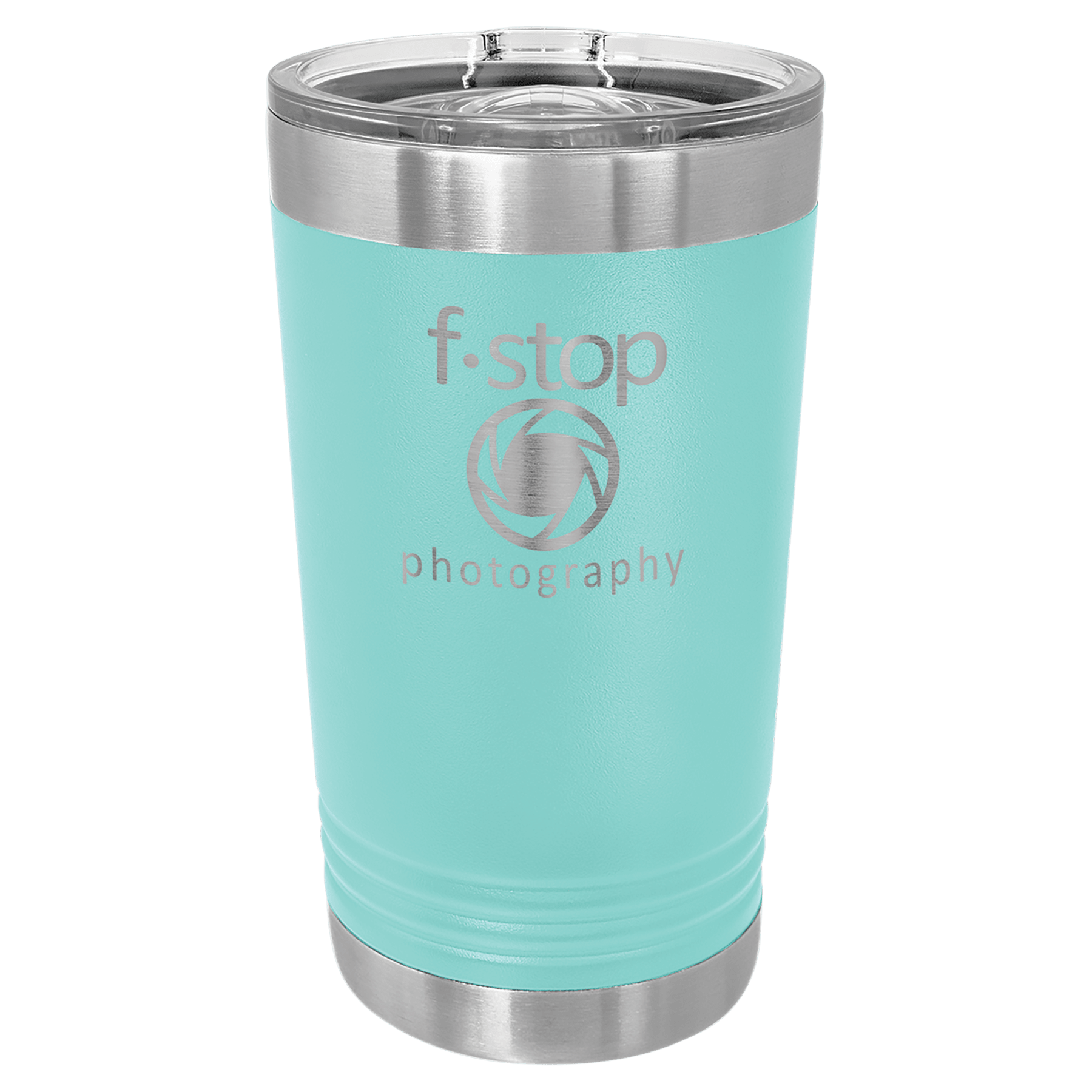 Polar Camel 16 oz. Stainless Steel Pint Tumbler with Slider Lid – Laser Engravable, Insulated Drinkware