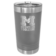 Polar Camel 16 oz. Stainless Steel Pint Tumbler with Slider Lid – Laser Engravable, Insulated Drinkware