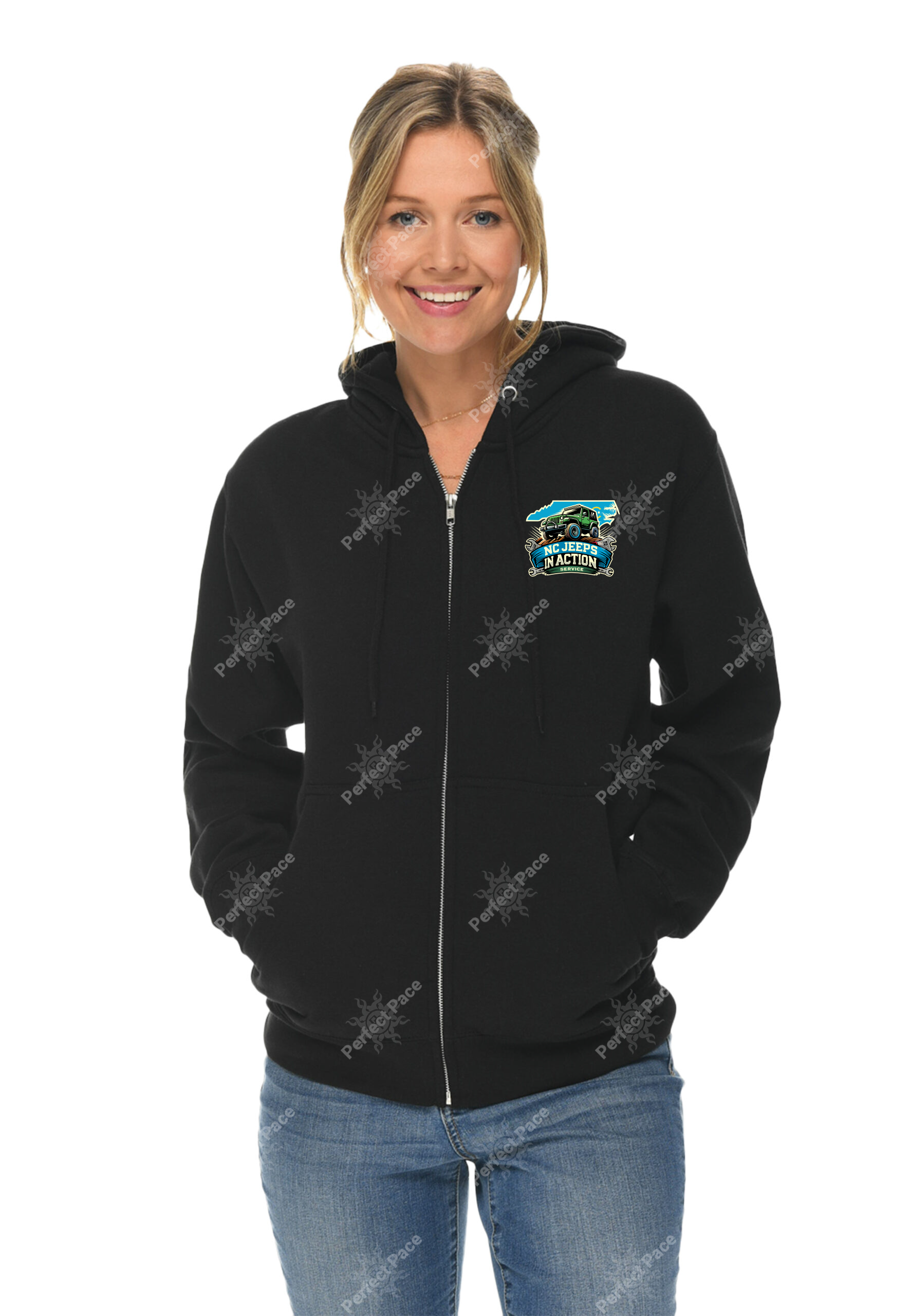ADULT HOODED SWEATSHIRT & FULL ZIP - NC Jeeps