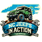 NC Jeeps  - Stickers  4.5" x 3.64"