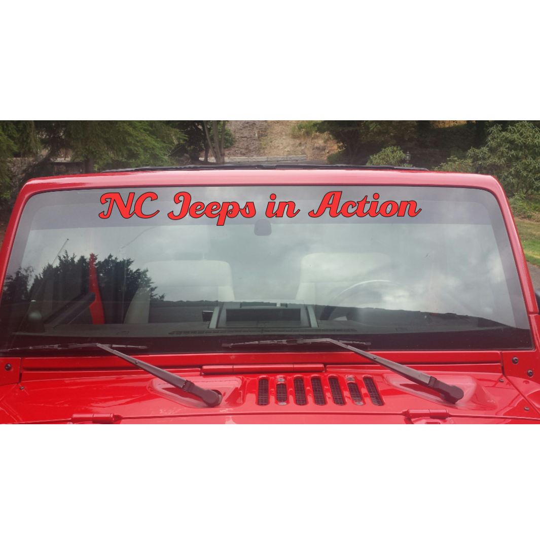 NC Jeeps  - Banner & Decals
