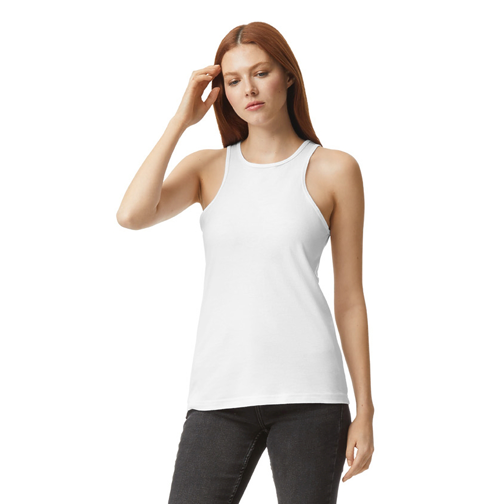 AMERICAN APPAREL LADIES RACERNECK TANK