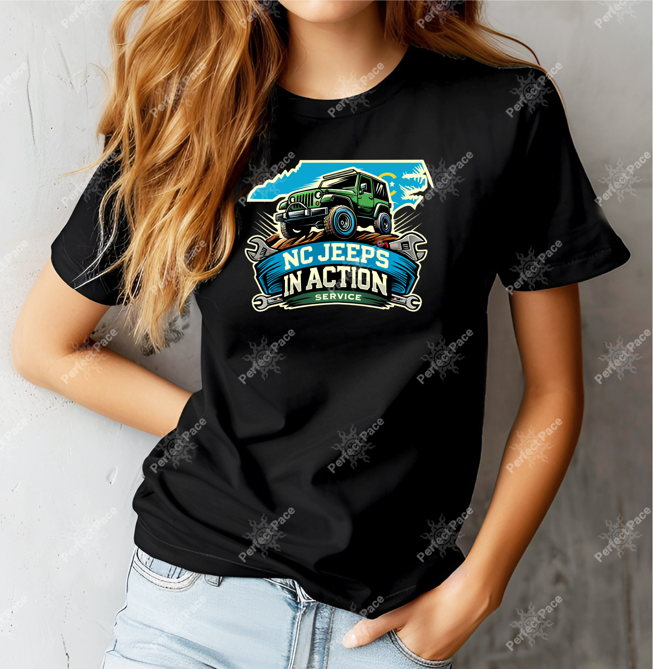 ADULT T-SHIRT (NC Jeeps)
