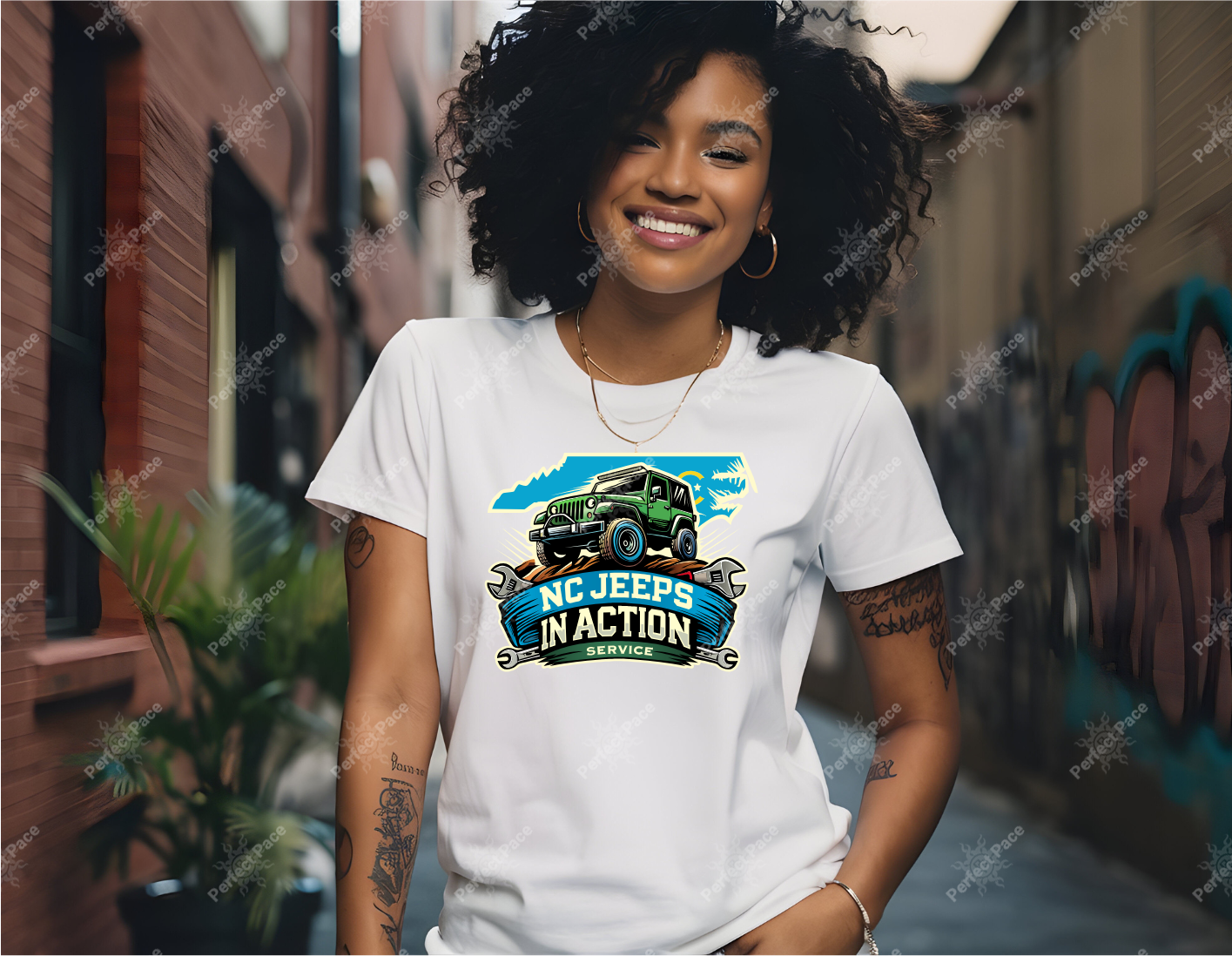 ADULT T-SHIRT (NC Jeeps)